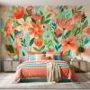 Happy Daisies —  Bold Florals Luxury Wallpaper | Wall Treatments by ELLE WALLS
