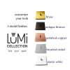ELETTRA · Rose Quartz | Pendants by LUMi Collection. Item composed of glass