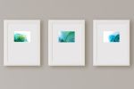 color study - greens, blue green | Watercolor Painting in Paintings by Megan Spindler