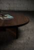 Solid Walnut Round Coffee Table | Tables by NO AGE FURNITURE STUDIO