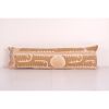 Suzani Lumbar Pastel Long Pillow from Vintage Suzani Textile | Cushion in Pillows by Vintage Pillows Store