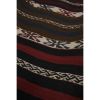 Early 20th Century Gabbeh Stair Kilim Runner with Horizontal | Runner Rug in Rugs by Vintage Pillows Store. Item made of wool & fiber