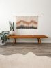 Dusky Mountain Ranges | Macrame Wall Hanging in Wall Hangings by Love & Fiber. Item made of cotton