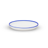 Ligne Medium Plate | Dinnerware by Tina Frey. Item composed of ceramic and synthetic