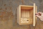 CUBE | Bedside Table in Tables by VANDENHEEDE FURNITURE-ART-DESIGN. Item composed of wood in contemporary or japandi style