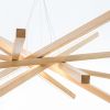 VORTEX chandelier | Chandeliers by Next Level Lighting. Item composed of wood