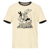 "Simkins Wizard" Unisex Ringer T-Shirt | Work by Greg "CRAOLA" Simkins