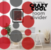 BOLD AF 92" Hanging Art Mobile - fits standard 8' ceilings | Sculptures by Atomic Mobiles