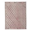 Vintage Faded Turkish Jajim Kilim Rug 6'3'' X 7'3'' | Area Rug in Rugs by Vintage Pillows Store. Item made of cotton with fiber