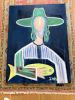 Morgan and Marlin | Original Acrylic Painting | Oil And Acrylic Painting in Paintings by Aleea Jaques ,