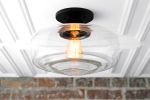 Schoolhouse Ceiling Light - Model No. 1742 | Flush Mounts by Peared Creation. Item composed of brass