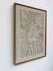Sandy White Relief Wall Art: Modern 3D Texture Painting | Wall Sculpture in Wall Hangings by Vaiva Art Atelier