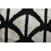 Ikat Velvet Pillow, Silk Lumbar Cushion Cover, Pair Black | Pillows by Vintage Pillows Store