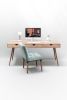 Desk in Walnut/Oak Wood | Tables by Manuel Barrera Habitables. Item composed of oak wood