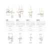 Alan Mizrahi SJ2120 Link III | Chandeliers by Alan Mizrahi Lighting Design