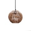 Tena Round Quilled Hanging Lamp | Pendants by Home Blitz. Item composed of metal