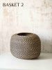 Aduko Basket | Storage Basket in Storage by AKETEKETE. Item composed of synthetic in boho or country & farmhouse style