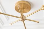 Edison Chandelier - Model No. 2486 | Chandeliers by Peared Creation. Item made of brass