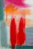 Warm Reassurance 18x24in – Contemporary Abstract Painting | Oil And Acrylic Painting in Paintings by Abby May