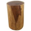 Haussmann® Wood Stump Stool or Stand 11-14 in DIA x 22 in H | Chairs by Haussmann®