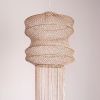 Siham Macrame Lamp - Marrakech Blush & Beige Mix | Pendants by Hamimi