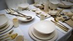 Handmade Easter Dinnerware Set - White Ceramic Plates | Dinnerware by YomYomceramic. Item made of ceramic