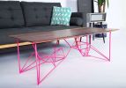 Yoshi :: Original | Coffee Table in Tables by MODERNCRE8VE. Item made of walnut with metal
