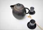 Ceramic Tea Cup Set With Teapot | Serveware by YomYomceramic. Item composed of ceramic
