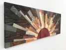 Edge of the Day | Wall Sculpture in Wall Hangings by StainsAndGrains. Item composed of wood in contemporary or modern style