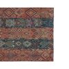 1970s Vintage Turkish Cicim Embroidered Kilim Rug 5'1" X 12' | Runner Rug in Rugs by Vintage Pillows Store. Item composed of cotton