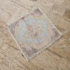 Square Faded Turkish Rug 2'4'' X 2'6'' | Area Rug in Rugs by Vintage Pillows Store