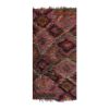 1960s Colorful Turkish Tulu Rug - Shaggy Turkish Rug 3'5'' X | Area Rug in Rugs by Vintage Pillows Store