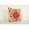 Suzani Bedding Pillow Cases Fashioned from a Vintage Suzani | Sham in Linens & Bedding by Vintage Pillows Store. Item composed of fabric