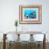 Sea Turtle - Ocean Wildlife | Prints by Brazen Edwards Artist. Item composed of canvas and paper