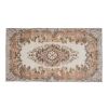 Vintage Turkish Sparta Rug with Medallion 3'9" X 6'9" | Area Rug in Rugs by Vintage Pillows Store. Item made of cotton