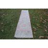 1960's Vintage Herki Runner Rug - Extra Long Stair Carpet 2' | Rugs by Vintage Pillows Store. Item made of cotton with fiber