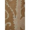 Suzani Bedspread - Neutral Pink Uzbek Table Cloth - Tribal E | Tablecloth in Linens & Bedding by Vintage Pillows Store