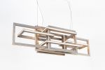 Interlacement H | Chandeliers by Next Level Lighting. Item composed of wood