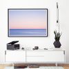 Pastel ocean wall art, minimalist "Ambient Panorama" photo | Photography by PappasBland. Item made of paper works with minimalism & contemporary style