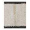 Turkey Shaggy Rug, White Hand Woven Soft Mohair Wool Long | Runner Rug in Rugs by Vintage Pillows Store. Item made of cotton with fiber