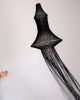 Samira Macrame Lamp - Black | Pendants by Hamimi