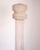 Siham Macrame Lamp - Marrakech Blush & Beige Mix | Pendants by Hamimi