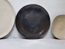 Black Ceramic plates | Dinnerware by YomYomceramic. Item composed of ceramic