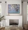 Light Emerging - Diffused Blue | Oil And Acrylic Painting in Paintings by Sorelle Gallery. Item made of canvas