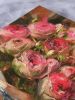 Roses flowers oil painting original art, Floral painting | Oil And Acrylic Painting in Paintings by Natart. Item made of canvas & synthetic compatible with contemporary style