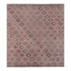 Vintage Embroided Turkish Jajim Kilim Rug 4'6'' x 7'8'' | Area Rug in Rugs by Vintage Pillows Store. Item composed of fabric & fiber