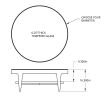 Modern Round Solid Wood Coffee Table, USA made | Tables by Marco Bogazzi