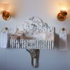 Modern Design Fluted Calacatta Viola Marble Sink : A Unique Work of Art for Your Bathroom | Water Fixtures by AYMARBLEDESIGN LLC