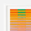 New York Stripe Colour Study Print | Prints in Paintings by Amelia Coward
