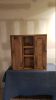 Model #1049 - Over the toilet cabinet | Storage by Limitless Woodworking. Item made of maple wood works with mid century modern & contemporary style